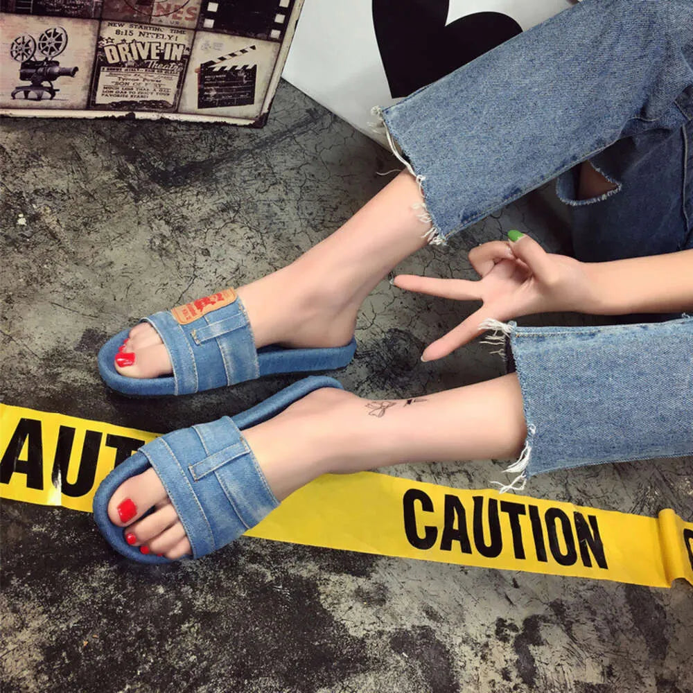Sandales Denim Style Premium - Collection Été 2025